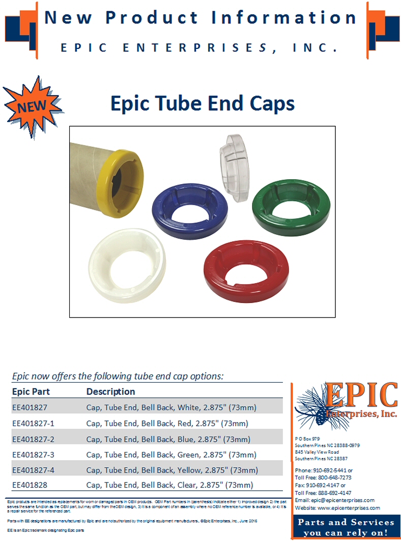 Epic Tube End Caps